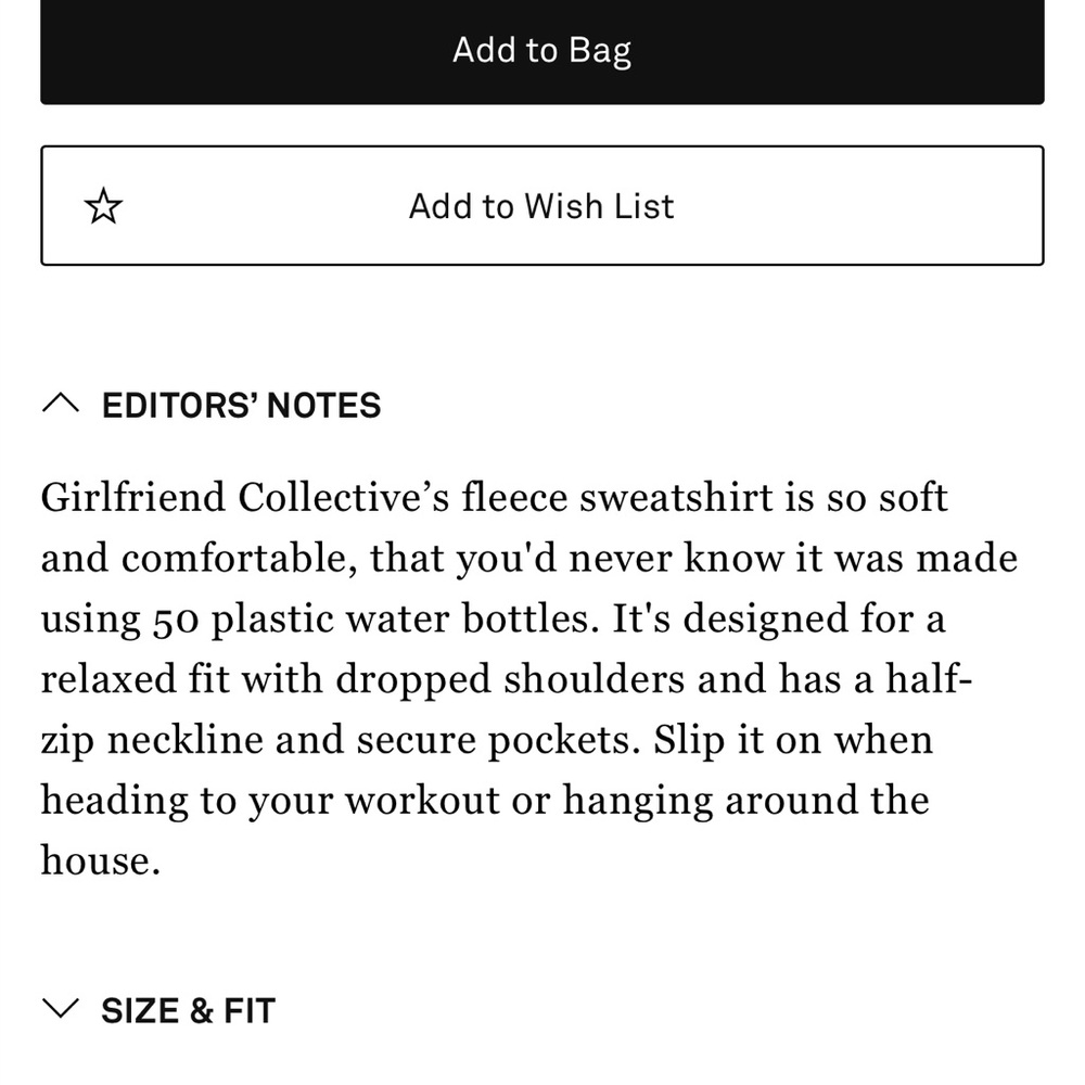GIRLFRIEND COLLECTIVE RECYCLED FLEECE SWEATER - Picture 4 of 10